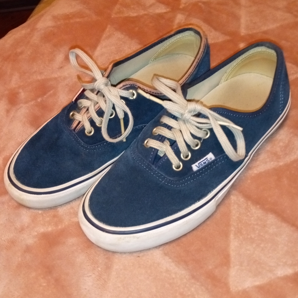 Blue Vans women's size 9